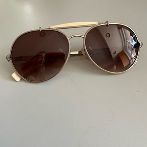 Wildfox Goldie Aviator sunglasses- like new